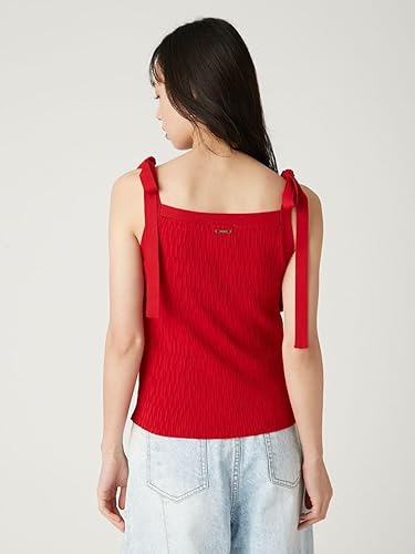 Amazon.co.jp: [フレイ アイディー] ショルダーリボンニットプル